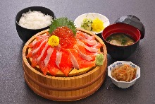 Sashimi set meal