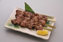 Beef tongue skewer