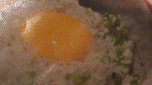 Baby sardine rice bowl