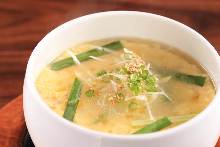 Egg soup