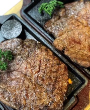 Beef loin steak