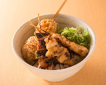 Grilled chicken rice bowl