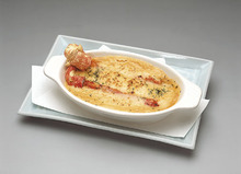 Seafood gratin