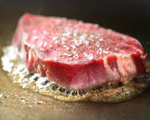 Wagyu beef sirloin steak