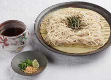 Chilled buckwheat noodles without broth