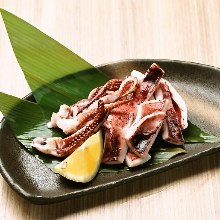 Lightly-dried squid