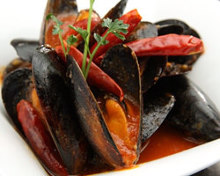 Mussel soup