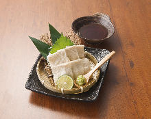 Edible Raw yuba (tofu skin)