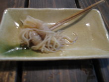 Konjac noodle (a type of oden)