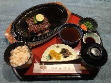Steak set meal
