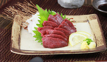 Edible horse meat