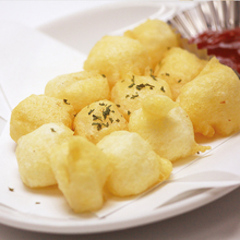 Wrapped fried cheese