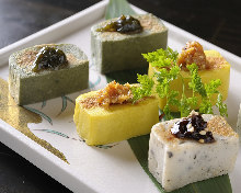 Nama-fu dengaku(fresh gluten cake)