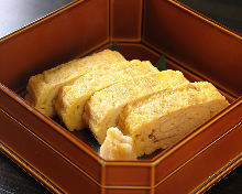 Japanese-style rolled omelet