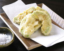 Avocado tempura