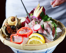 Assorted sashimi, 3 kinds