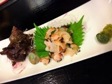 Horned turban sashimi