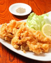 Fried squid legs