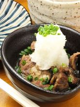 Simmered beef tendon