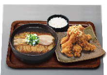 Fried chicken Yurinchi style meal set