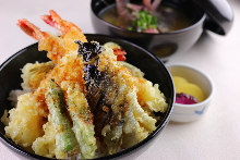 Tempura rice bowl