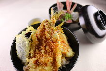 Tempura rice bowl