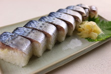 Mackerel sushi