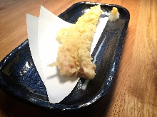 Conger eel tempura