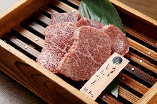 Wagyu beef shintama (knuckle -part of the round)