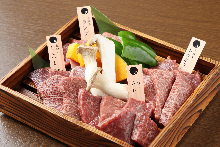 Assorted yakiniku, 3 kinds