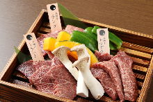 Assorted yakiniku, 3 kinds