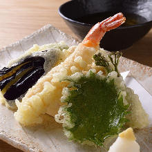 Assorted tempura