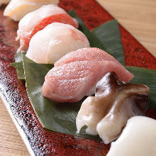 Assorted nigiri sushi