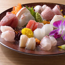 Assorted sashimi, 10 kinds