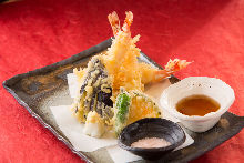 Assorted tempura