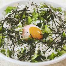 Whitebait salad