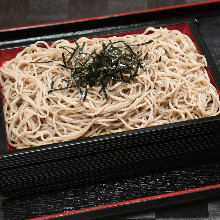 Chilled buckwheat noodles without broth