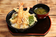 Tempura rice bowl