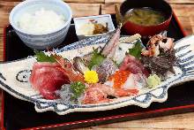 Sashimi set meal