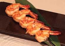Grilled shrimp