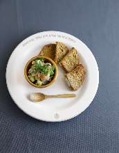 Salmon and avocado tartare