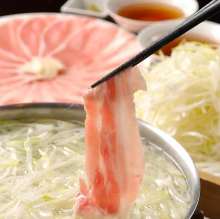 Pork shabu-shabu