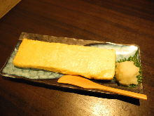 Japanese-style rolled omelet