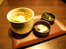 Shake chazuke(salmon and rice with tea)