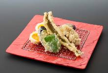 Assorted tempura, 6 kinds Assorted tempura, 6 kinds