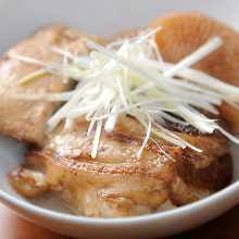 Simmered pork belly