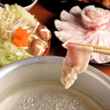 Pork shabu-shabu