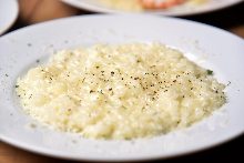 Cheese risotto