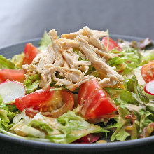 Bang bang chicken style salad