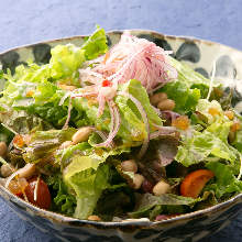 Fresh vegetable salad